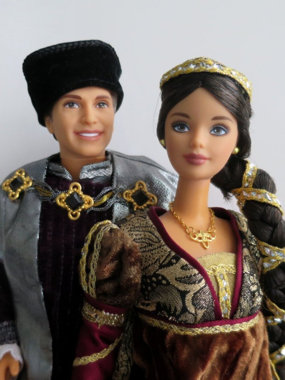 Vintage Ken & Barbie as Romeo & Juliet Dolls